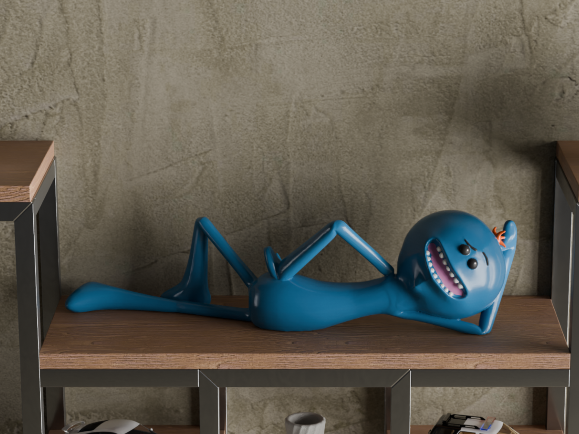 Mr. Meeseeks Multi-Color Print