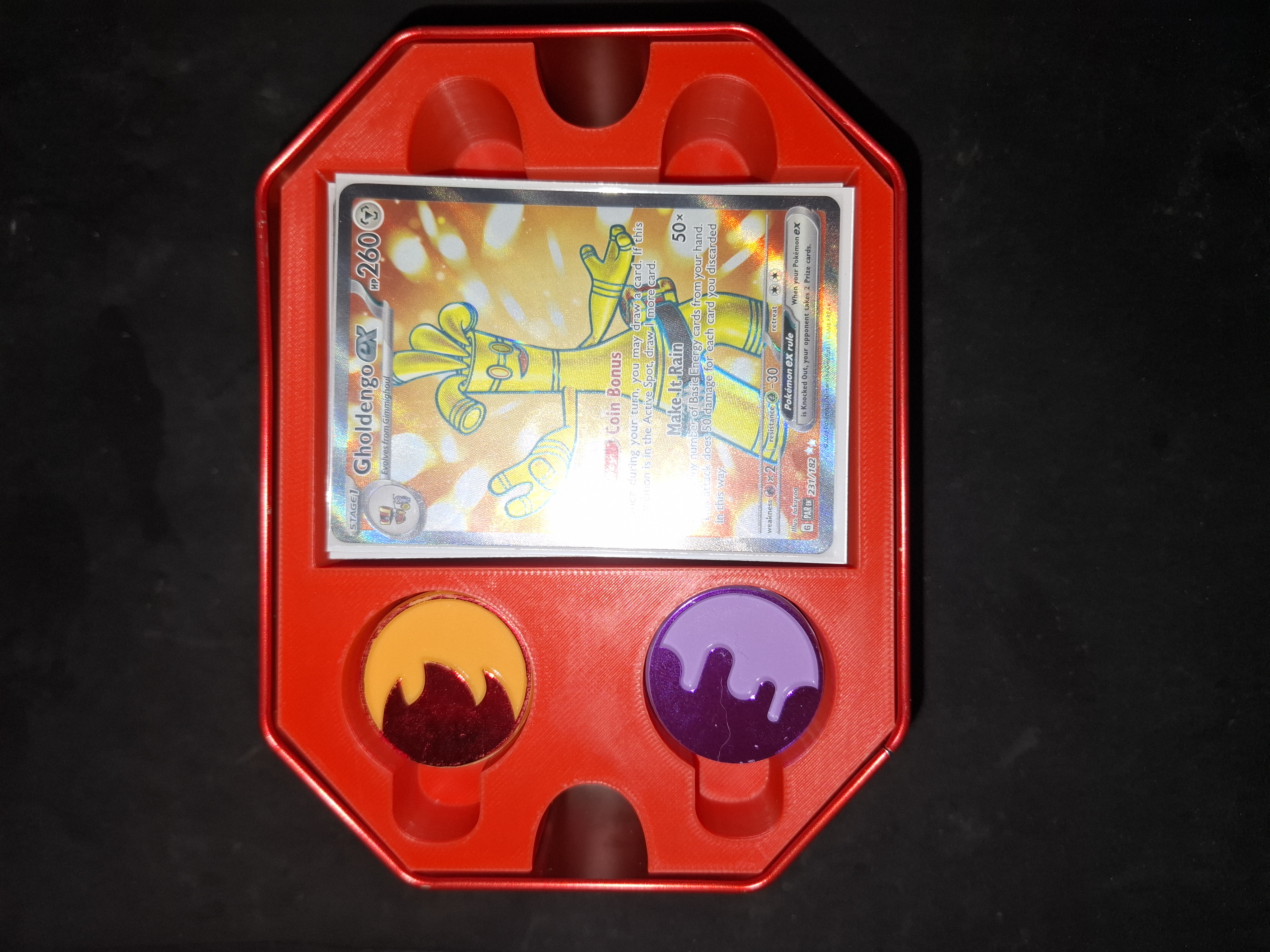 Miniatura 4 do modelo 3D Pokemon Big Tin Deck Box Insert