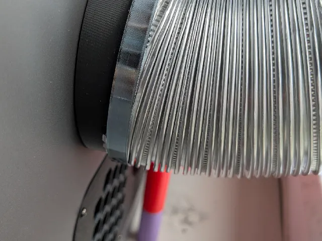 Qidi Plus 4 - 100mm duct connector