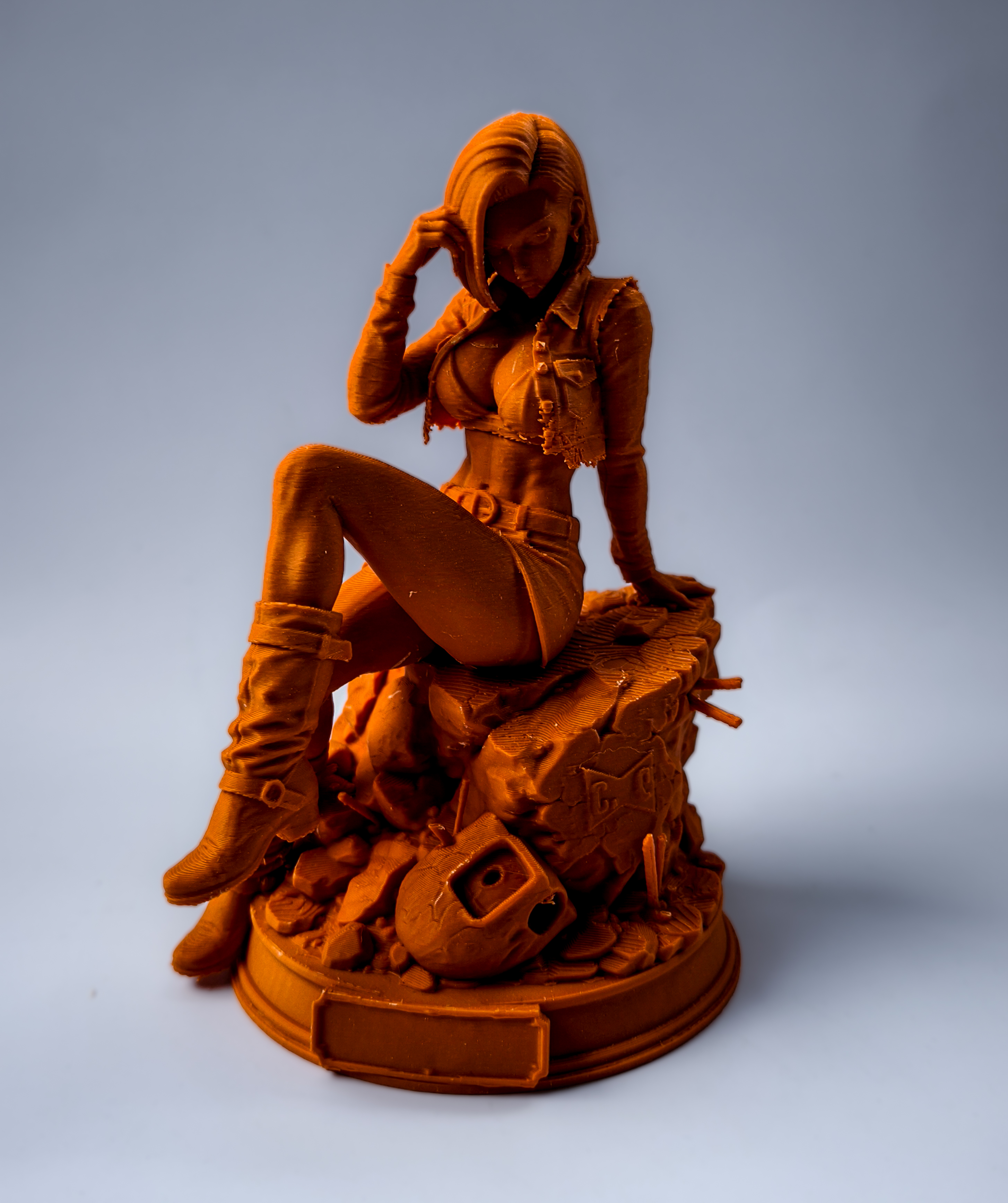 Miniatura 5 do modelo 3D Android C18 figurine