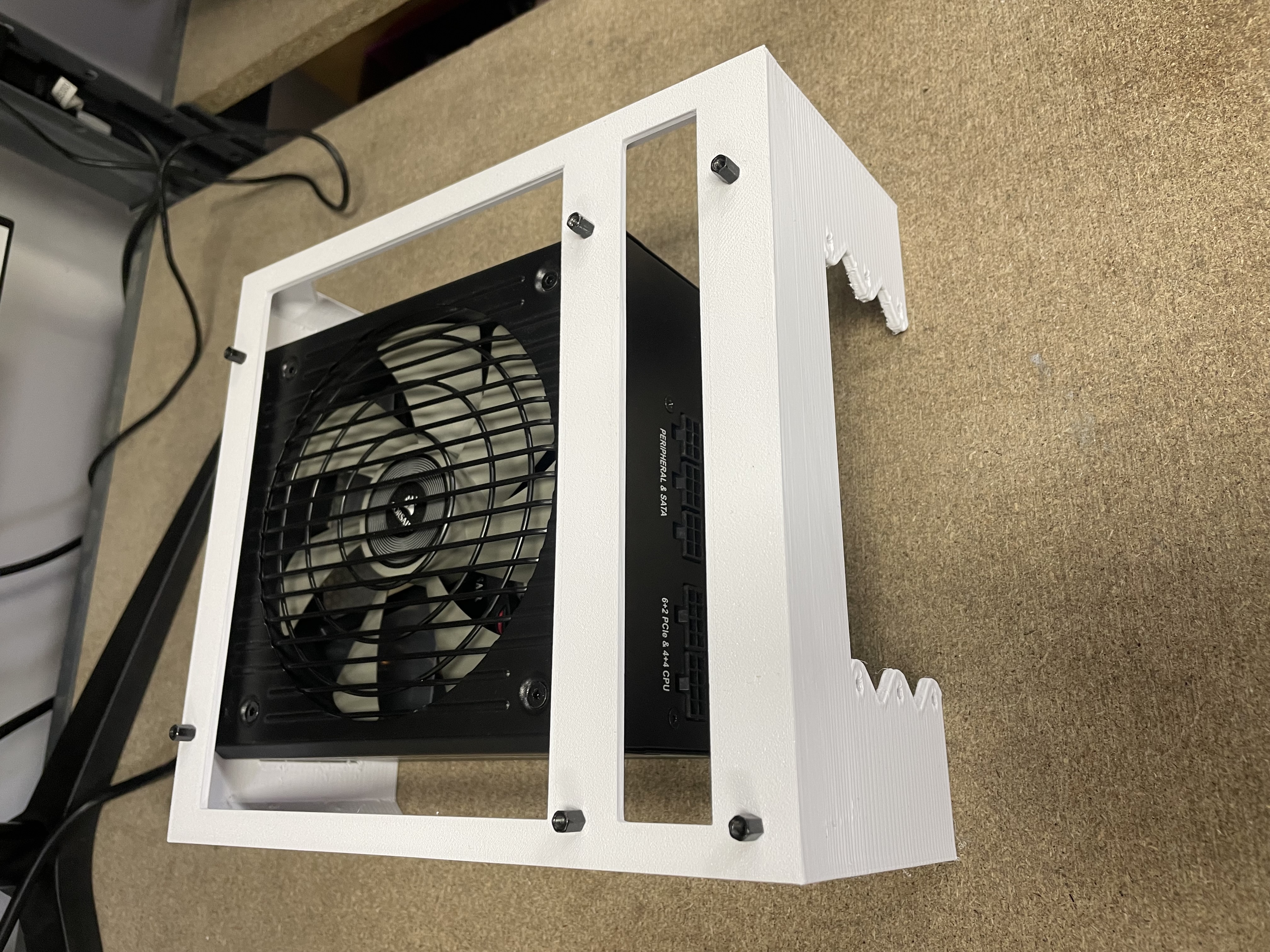 Super Simple mITX/mATX Testbench for SFX and ATX Power Supply