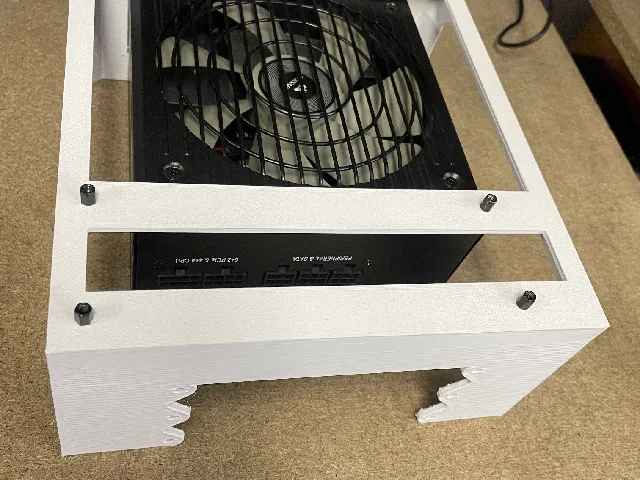 Super Simple mITX/mATX Testbench for SFX and ATX Power Supply