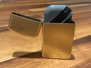 Leatherman Bit Holder in Zippo Slim Case