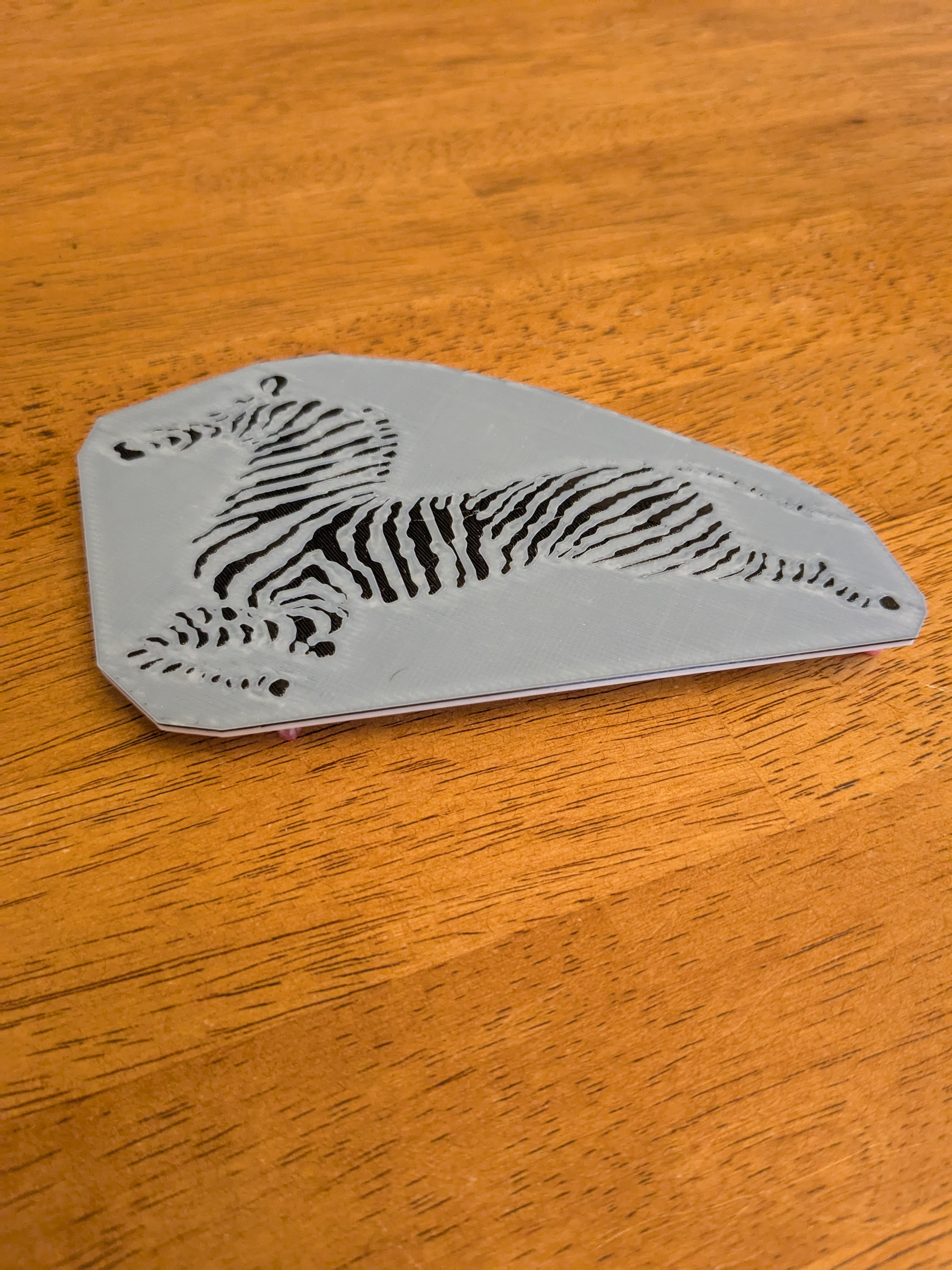 Zebra Stamp - TPU on PETG — thumbnail 2