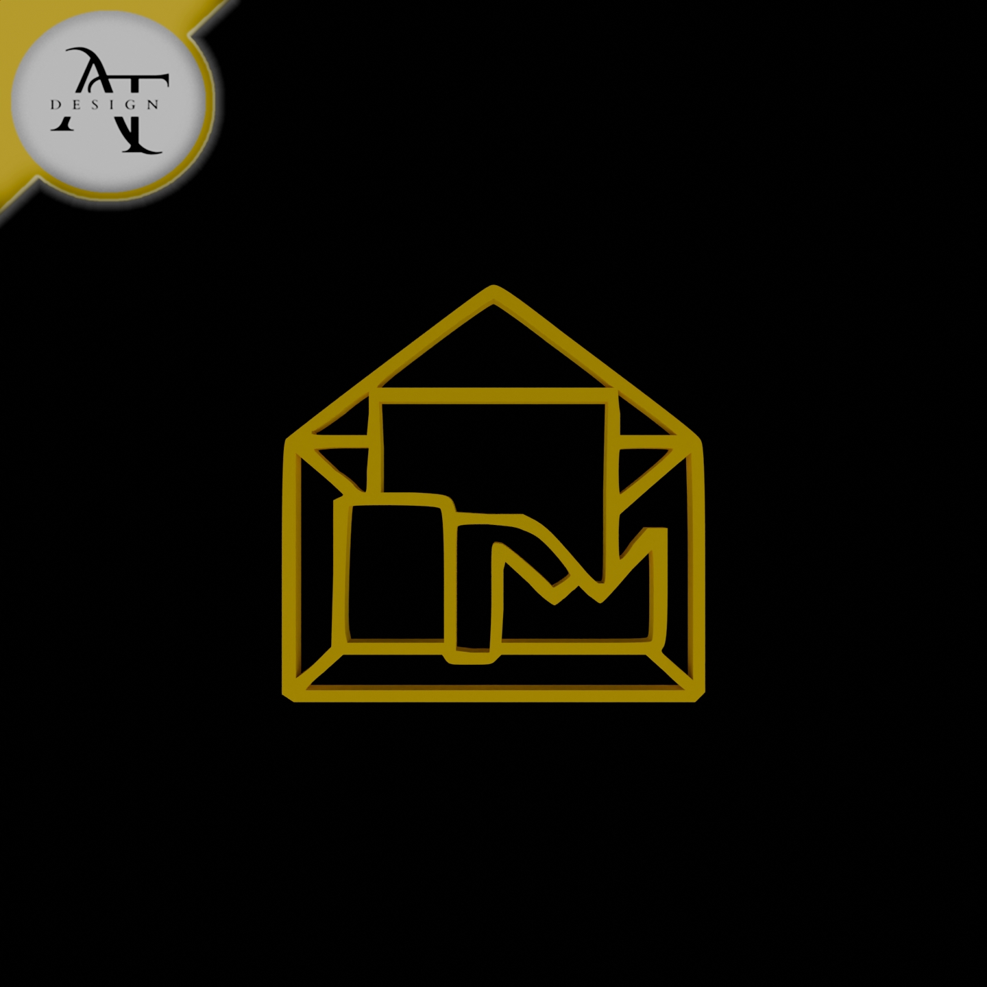 Simple Letter Symbol - 2D Art