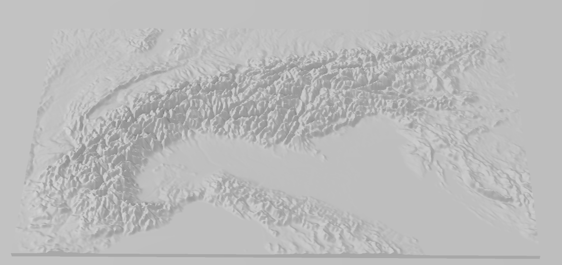 Alps/Alpen - complete mountain range