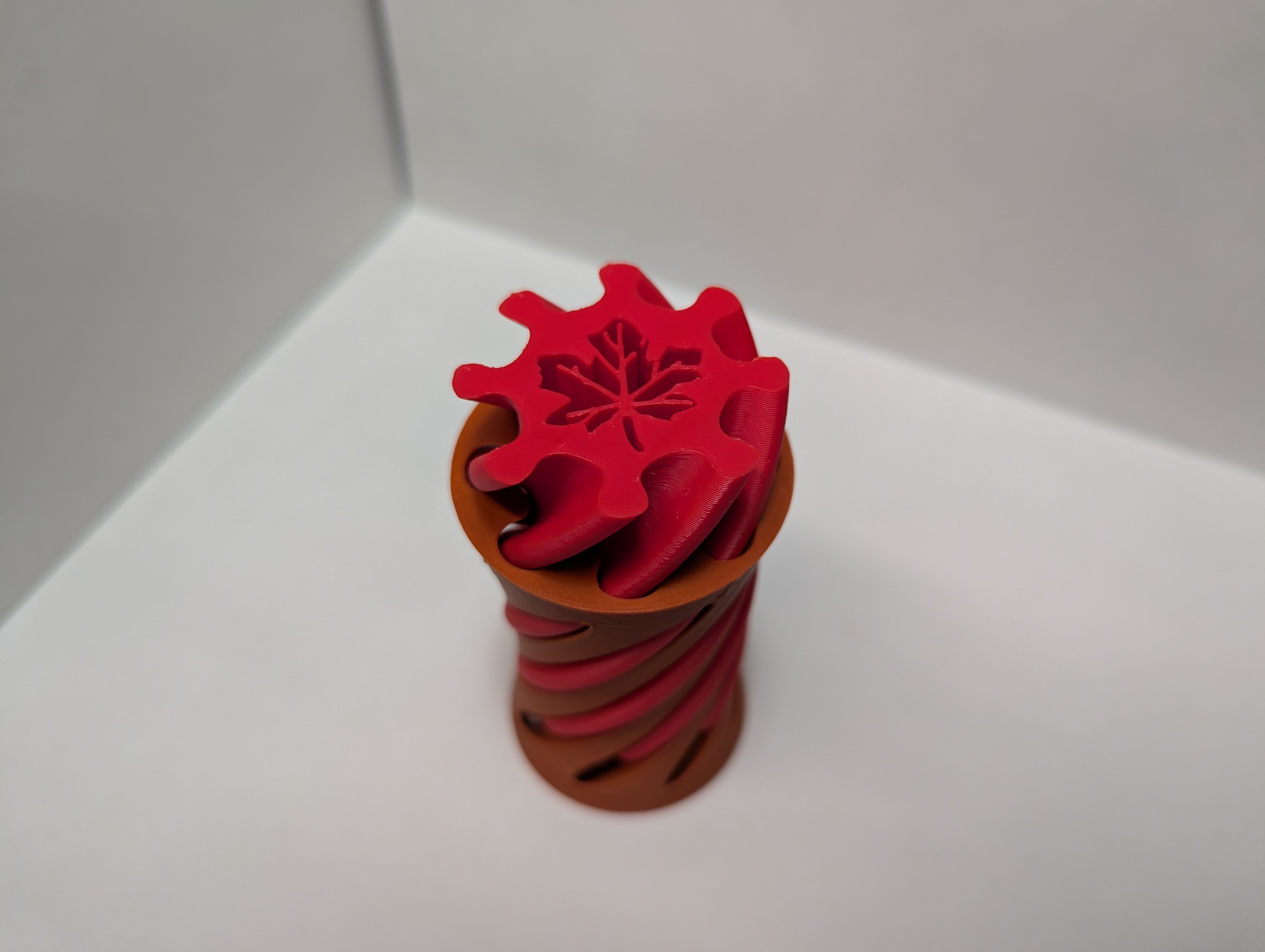 Leaf Spiral Fidget