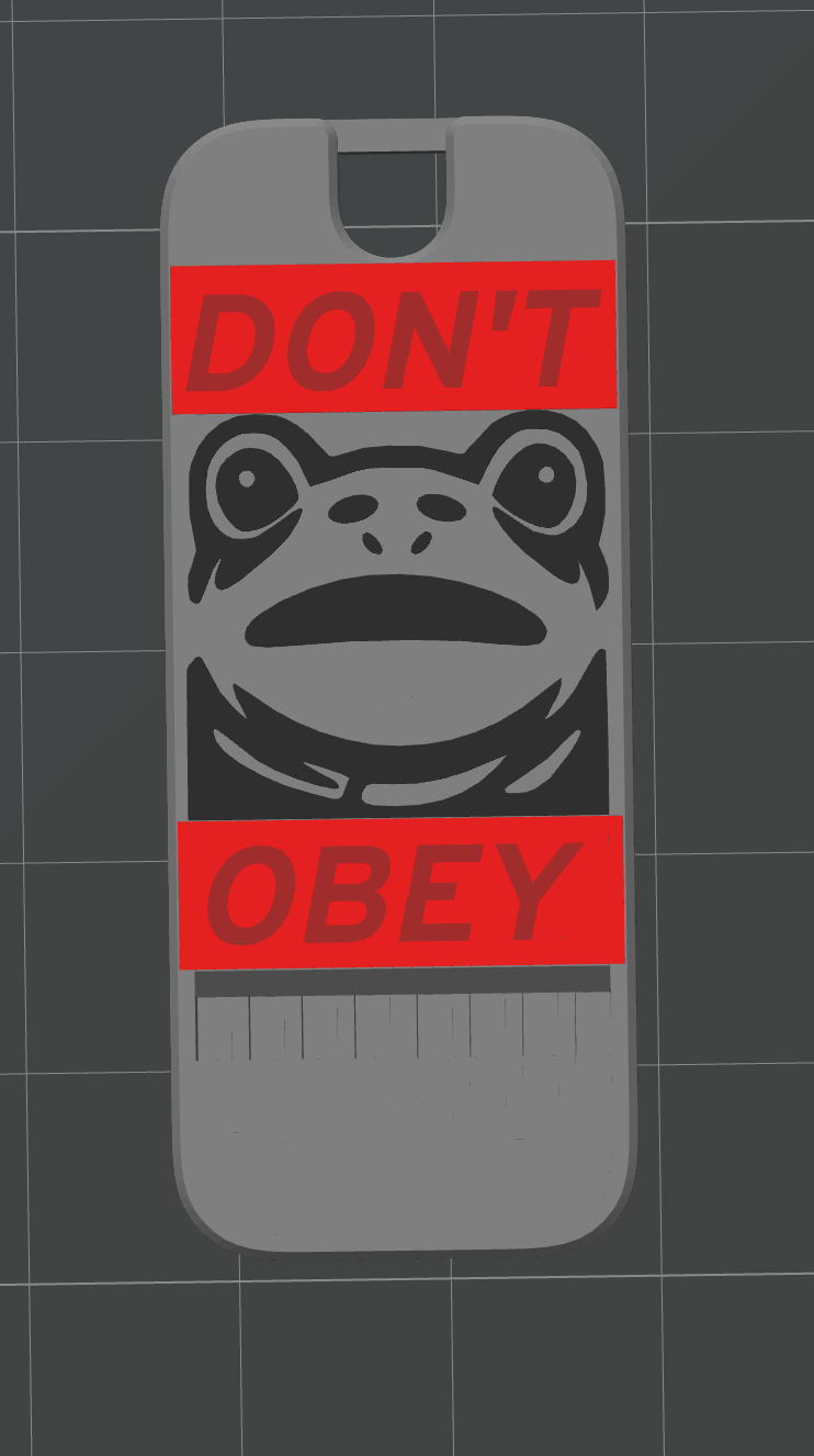 Safety whistle - Don't Obey