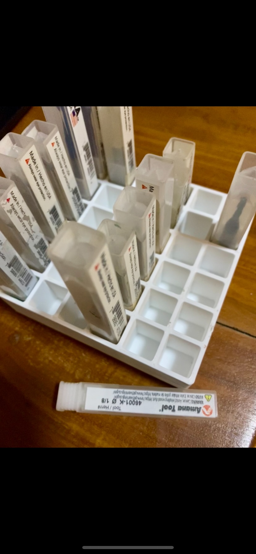 Router Bits Holder
