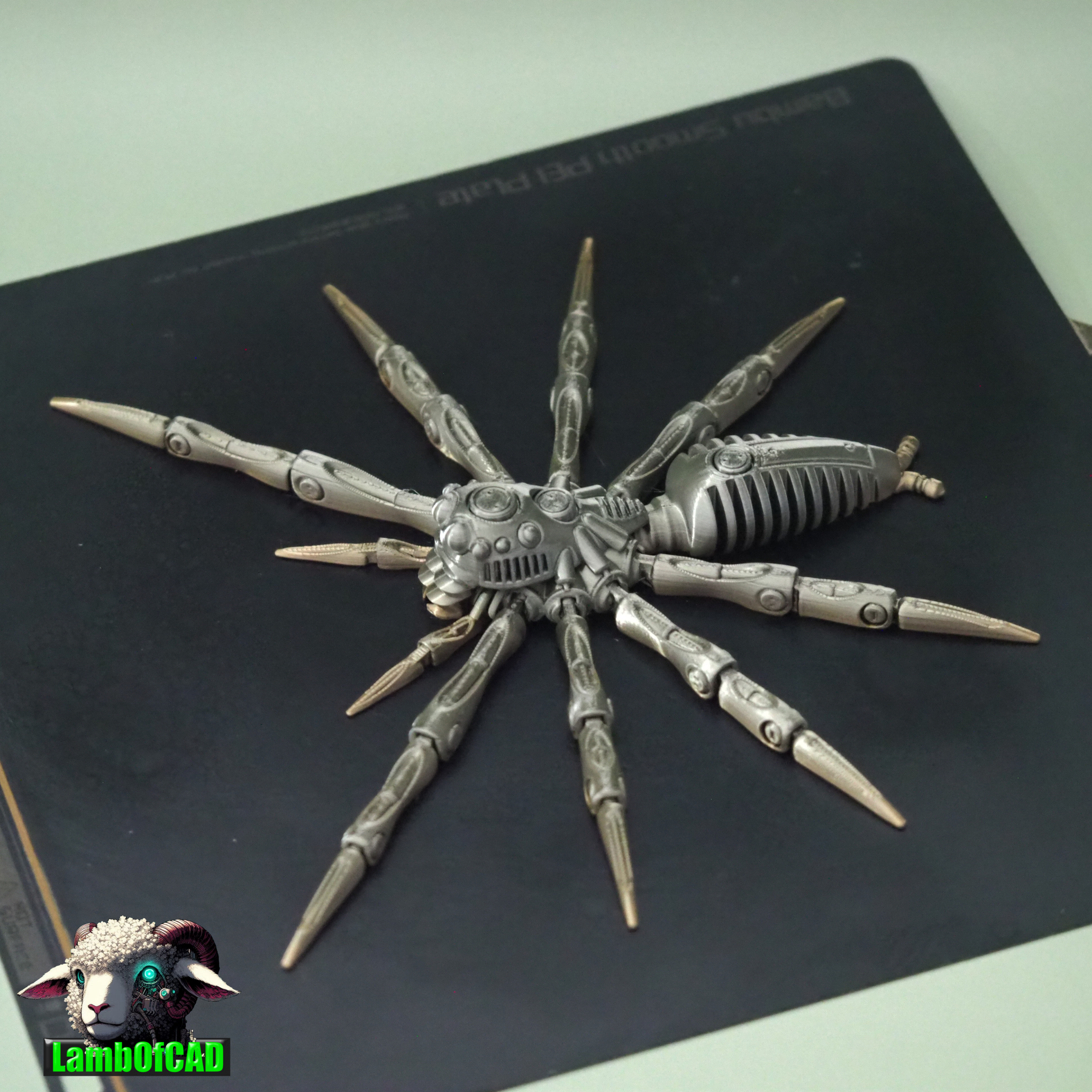 Miniatura 9 do modelo 3D Robotic Jumping Spider