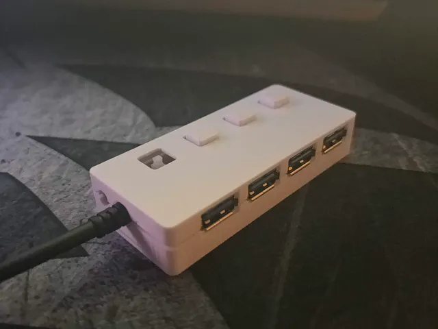 Sabrent 4 Port USB 3 Hub Replacement Enclosure