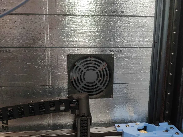 SV08 Rear Exhaust Fan Trim For Insulation