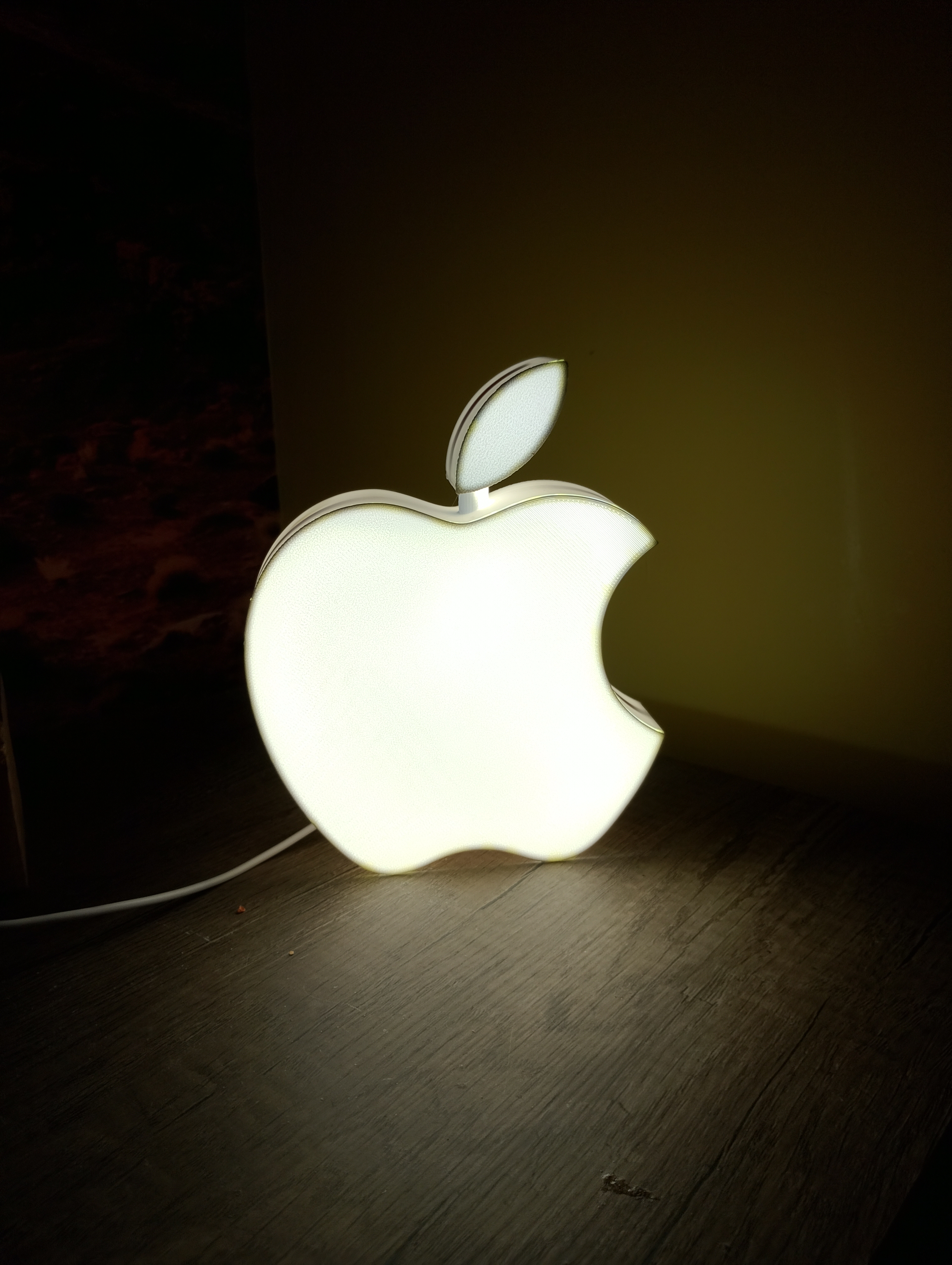 Lampe Lightbox Apple — thumbnail 3