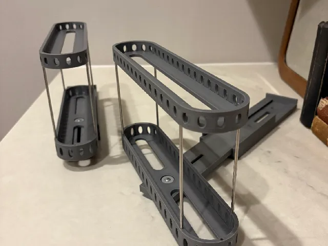 Kitchen Spices Organizer Pullout Rack - 360* rotatable