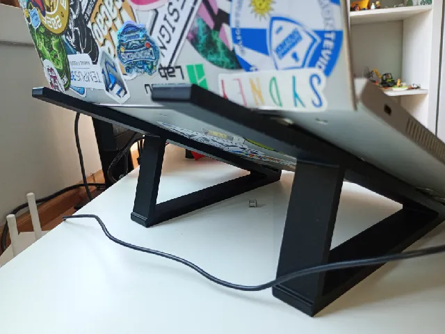 Angled Laptop Holder