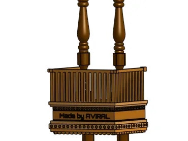 Royal Balcony theme stuff holder