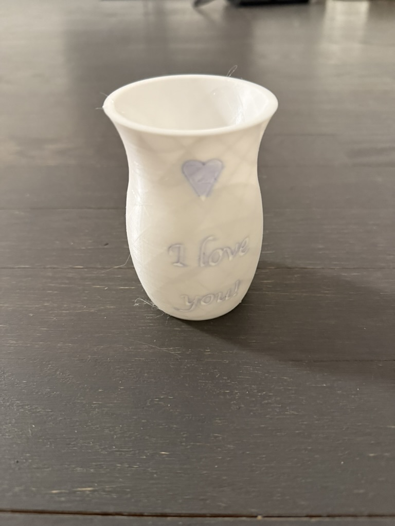 Vase(with writing option)