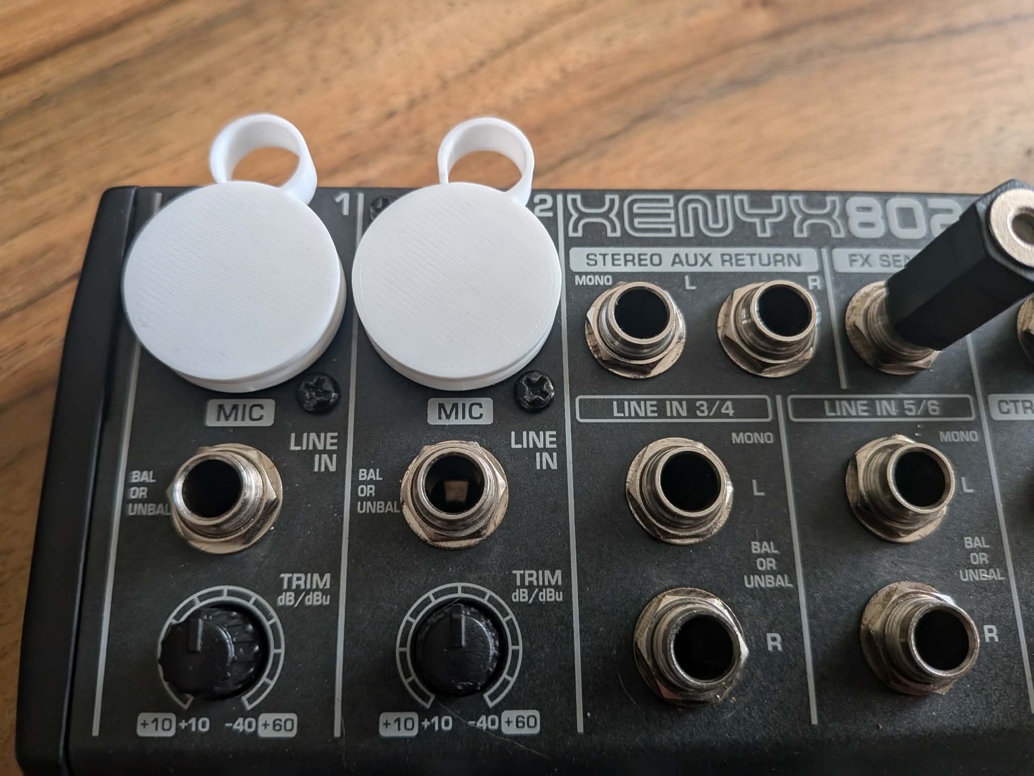 Female XLR socket cover