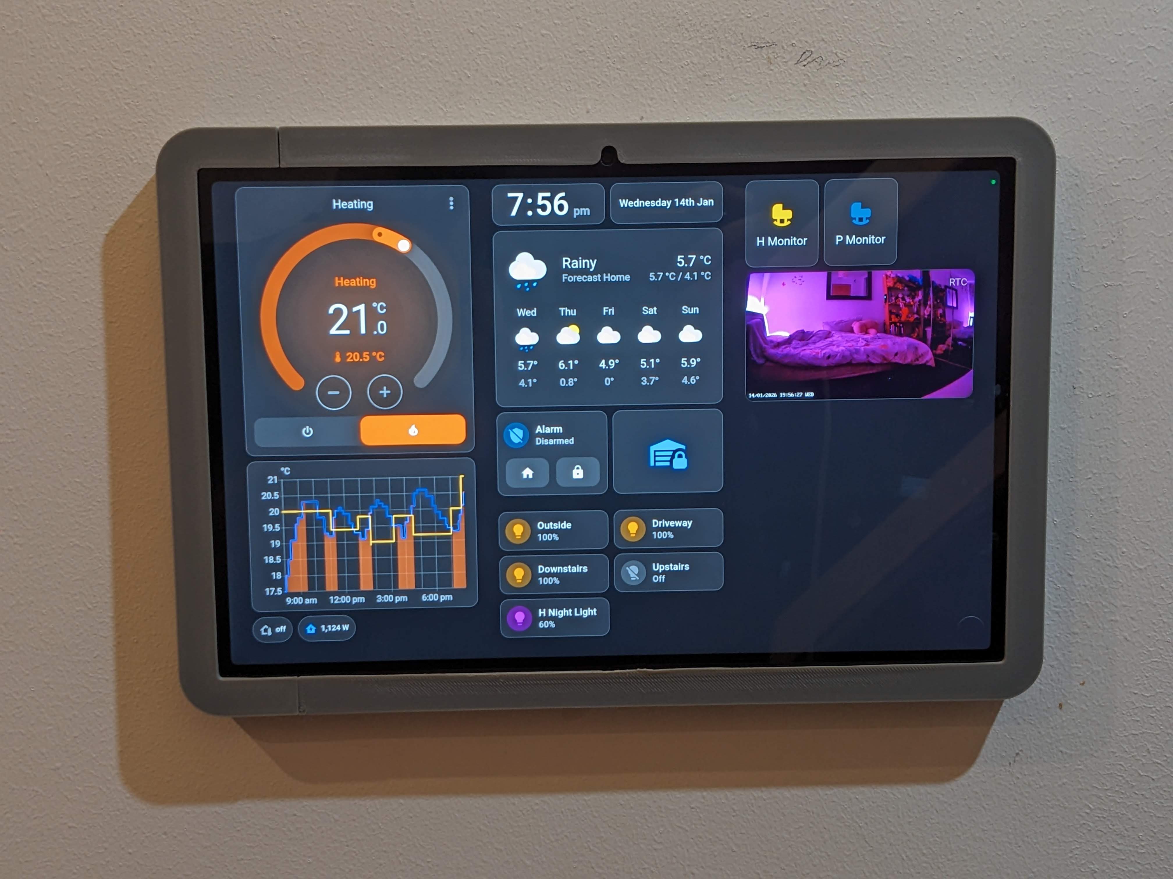 Honor Pad X8a wall mount
