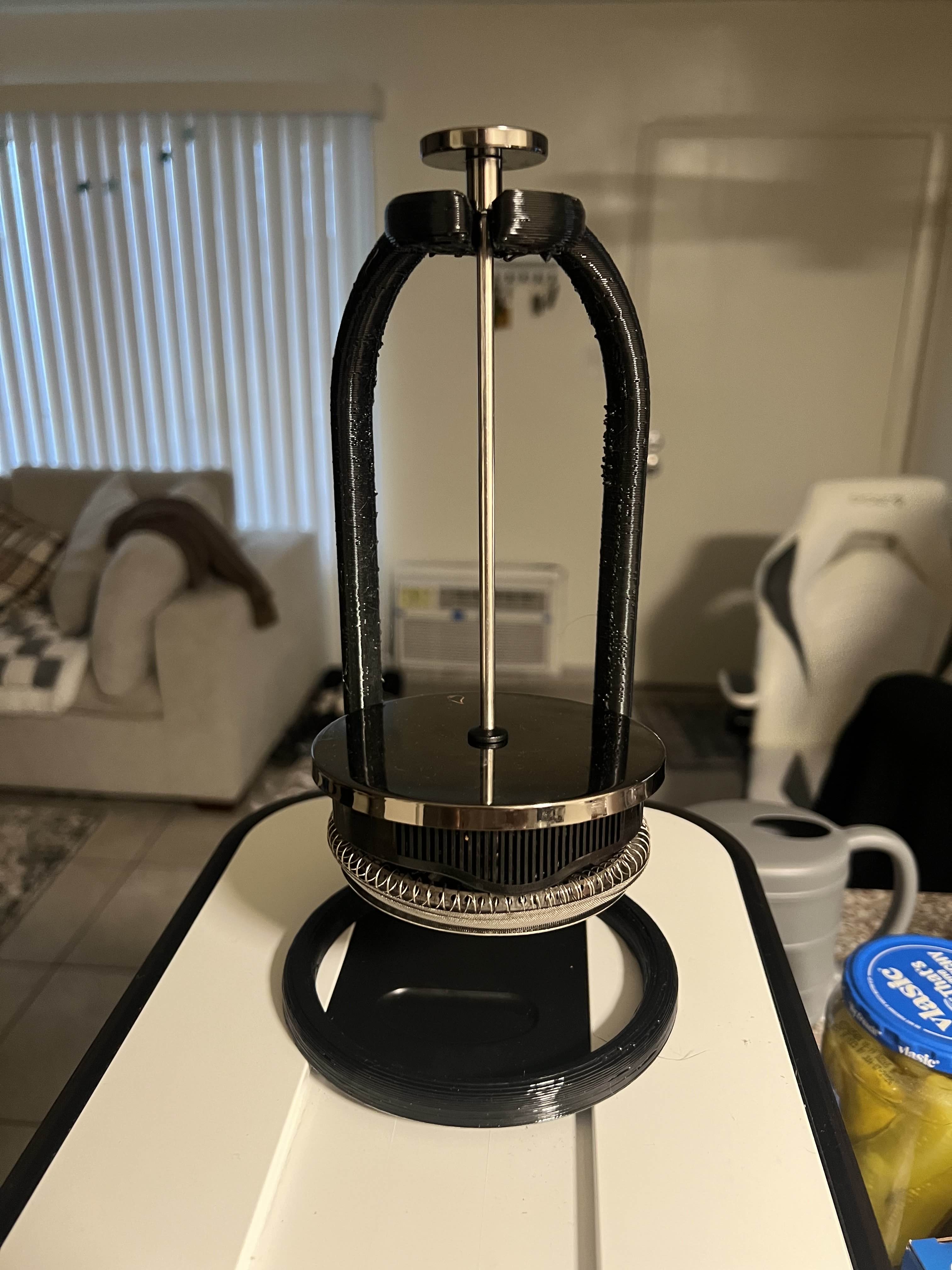 French Press Plunger Rack