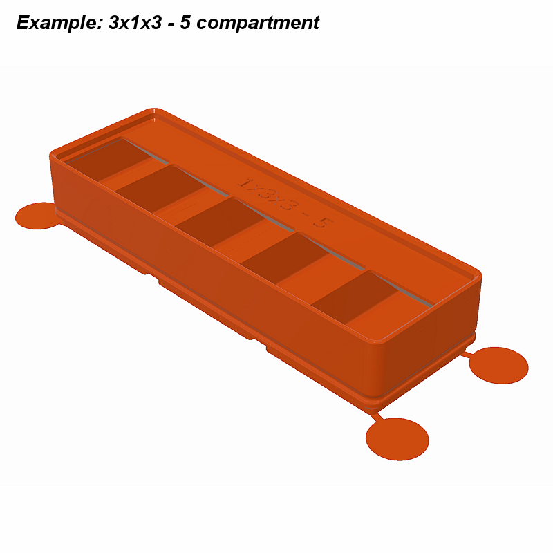 Parametric Gridfinity Bin Generator (Fusion 360) — miniatura 6