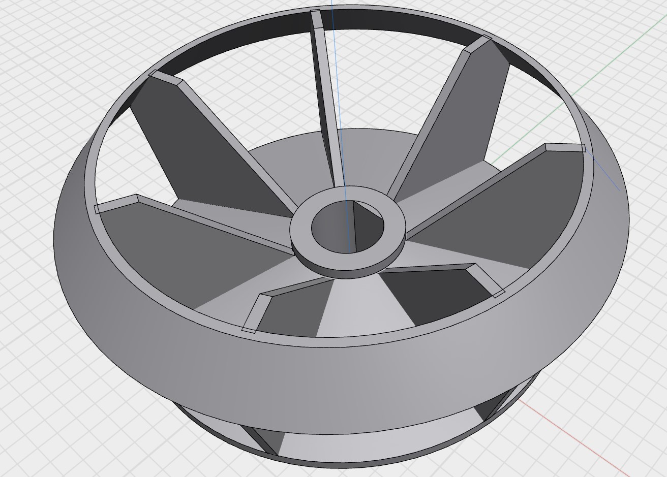 External fan for Century (OA Smith) ECM27SQU motor