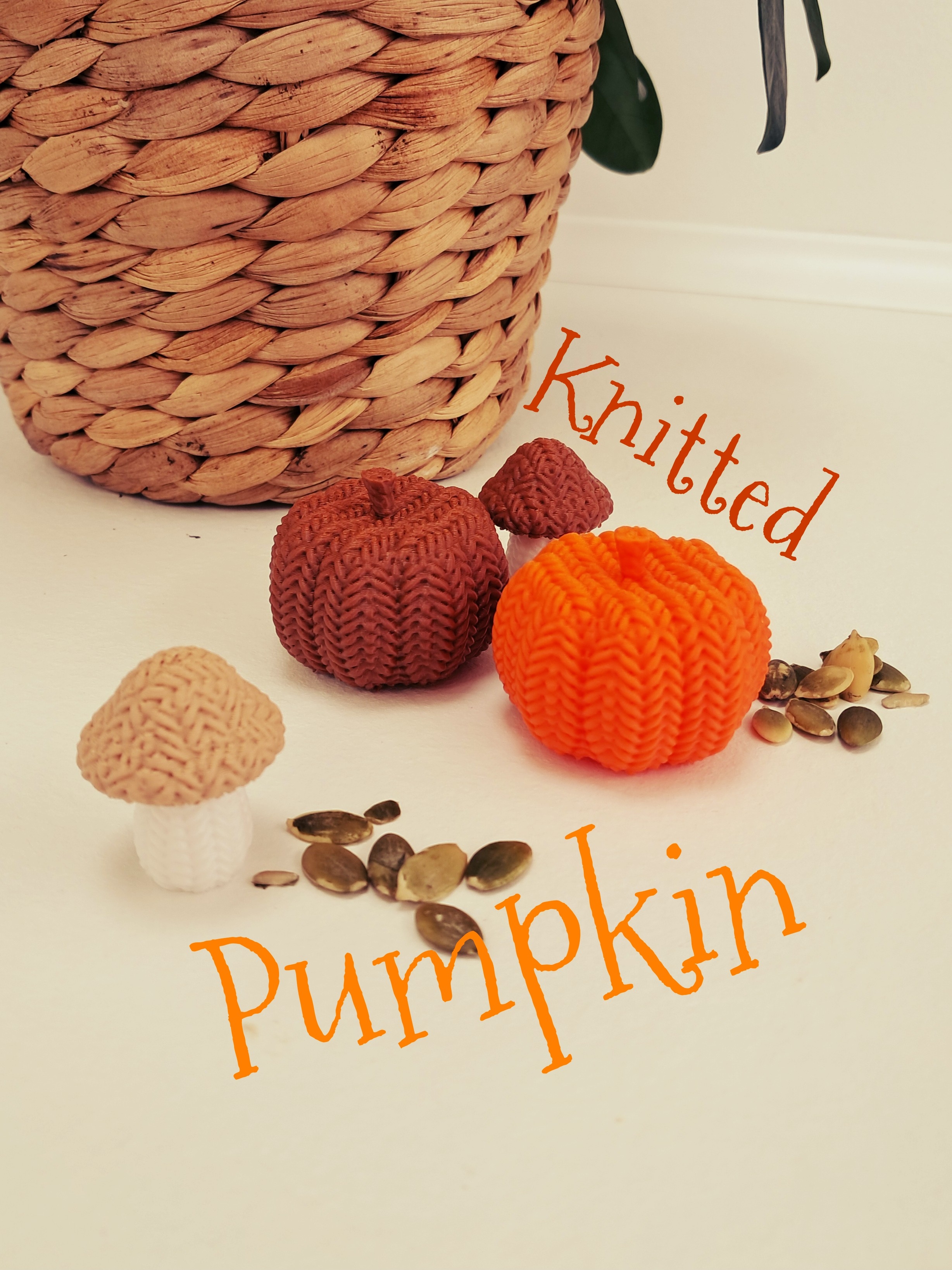 Knitted Pumpkin