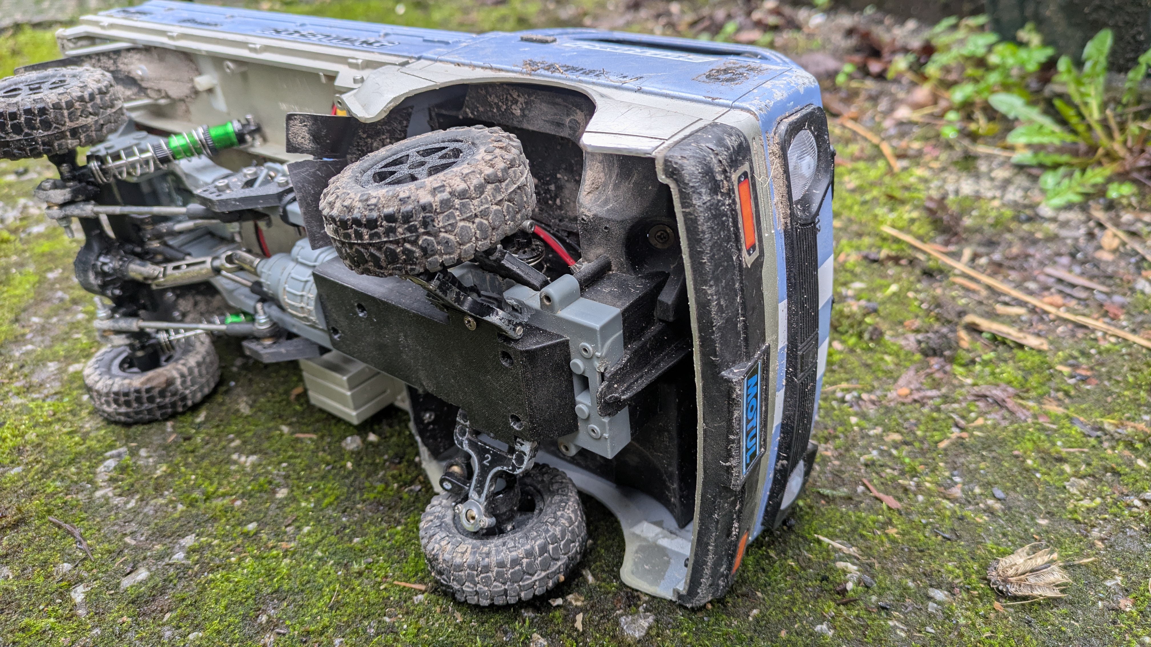 WPL D12 Rally Underfloor