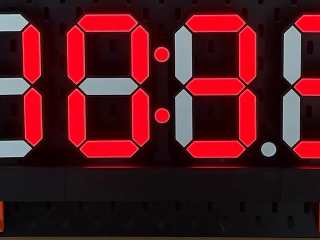 Modular 7 Segment Display Kit - with Skadis T-Nut support