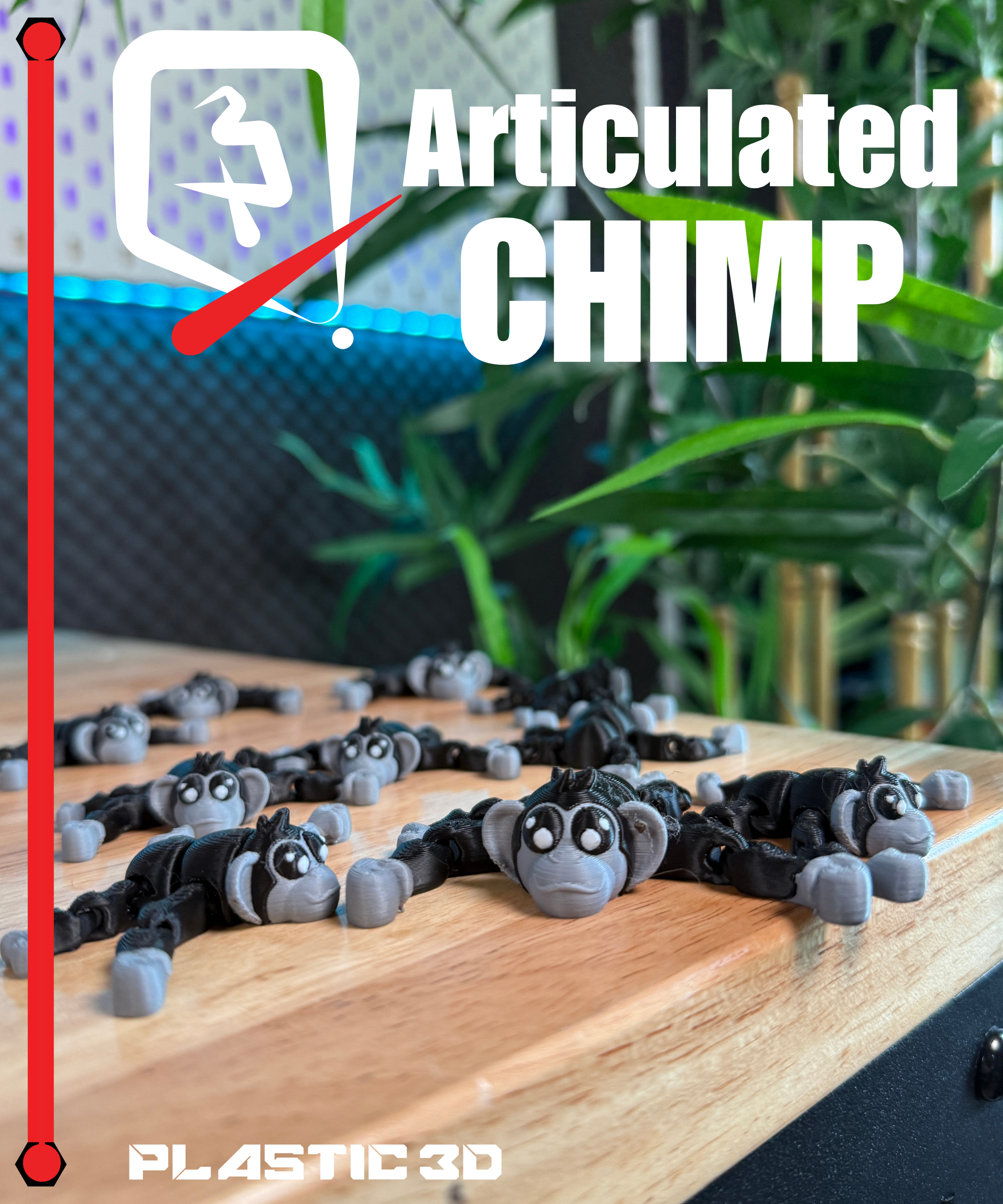 Articulated Chimp Monkey