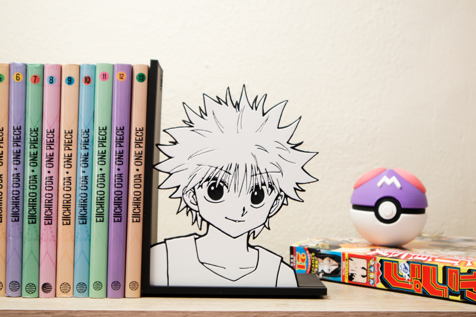 Bookend of Killua Zoldyck| Hunter x Hunter Fan Art