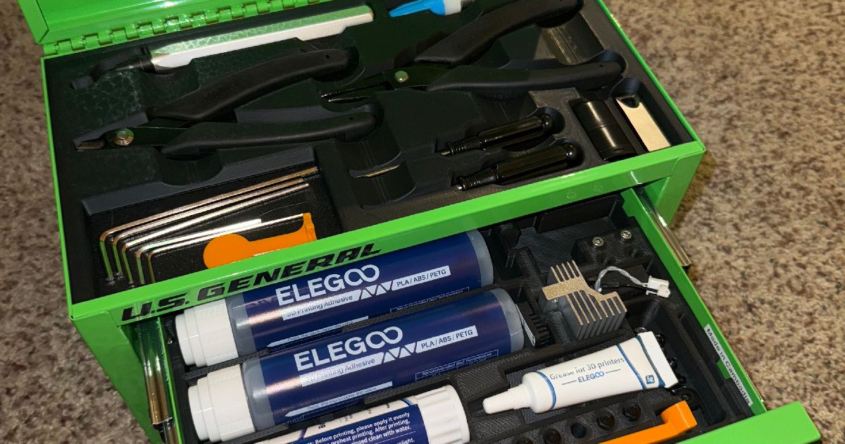 Harbor Freight / Kobalt Mini Toolbox Inserts by RichyMaker