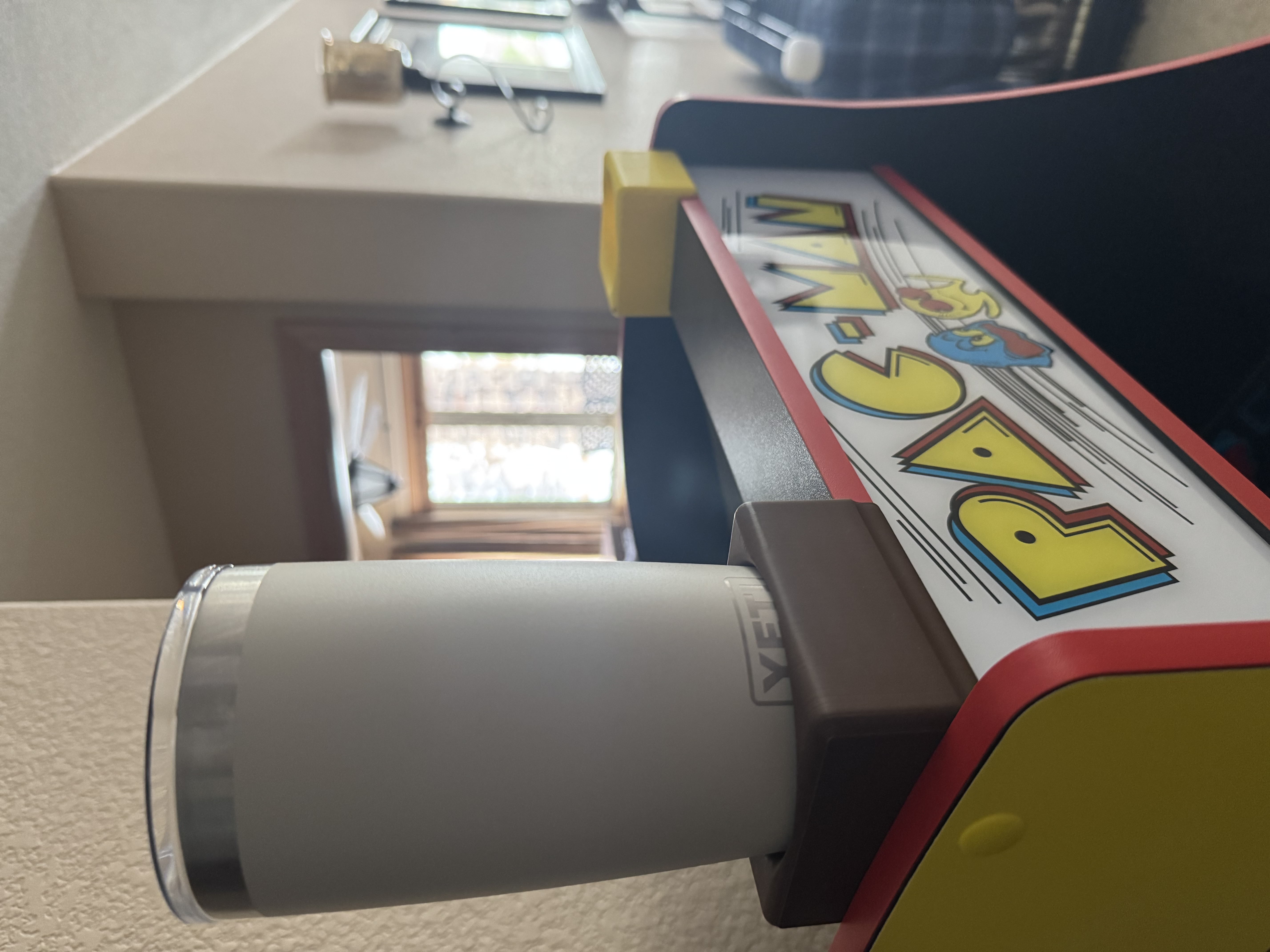 Arcade 1UP Cup holder (Deluxe arcade model) No screws!!!