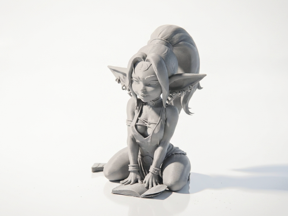 Goblin Girl Figurine Fantasy Character 3D Printable