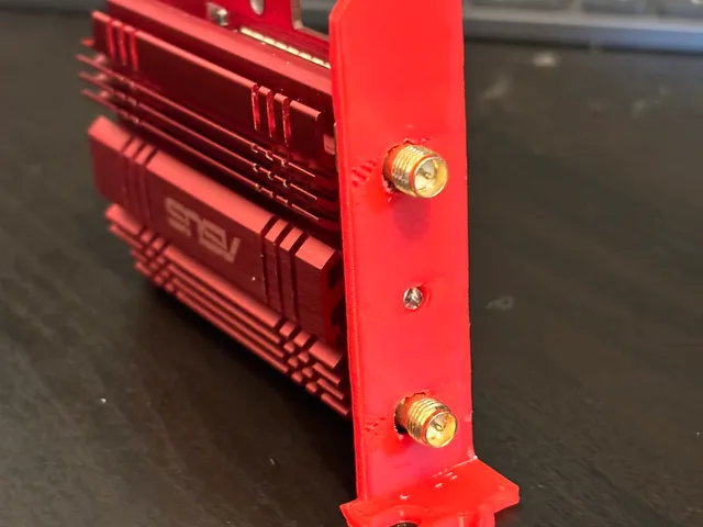 Low profile PCI slot for Asus WiFi module