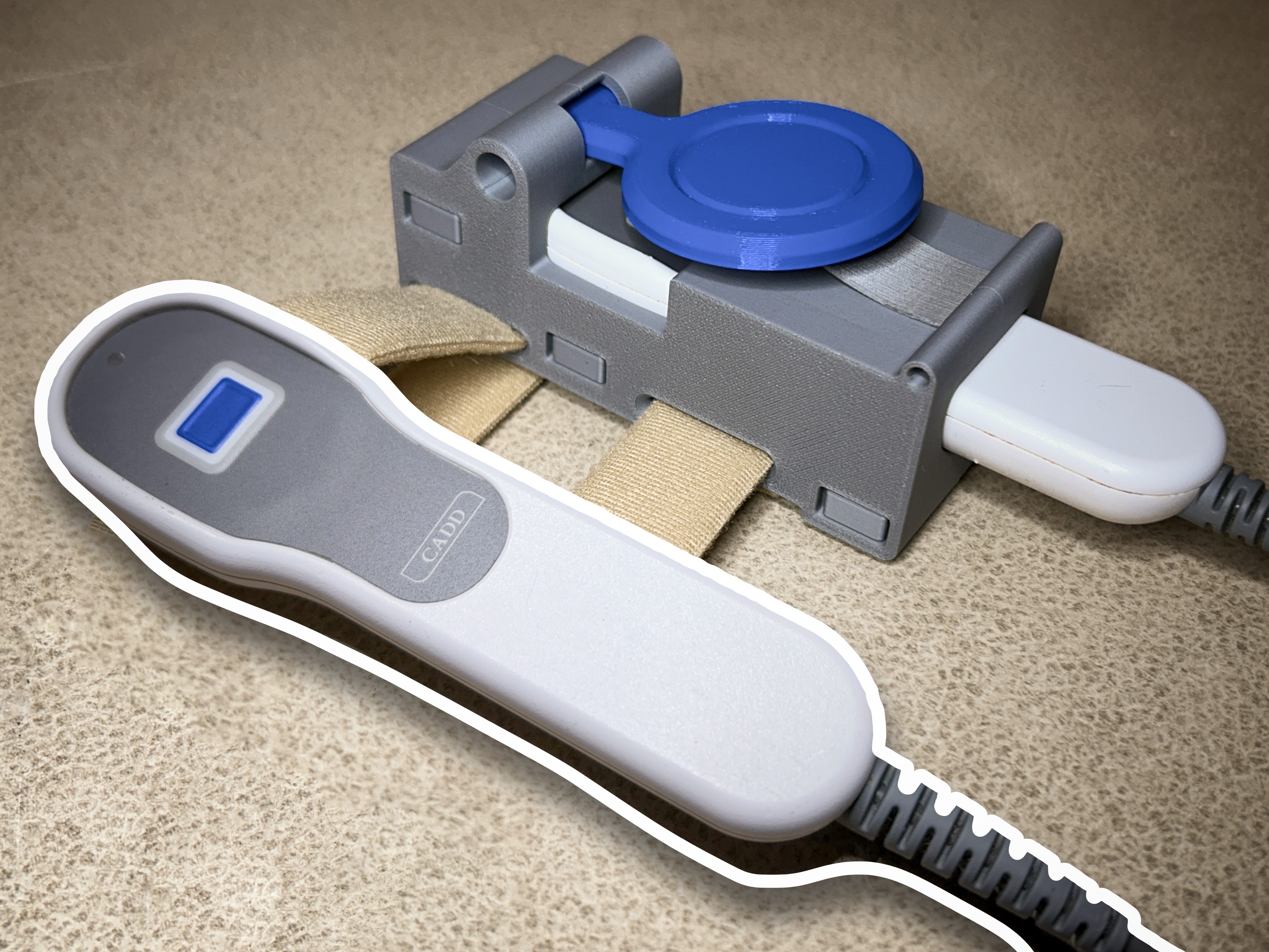 Concept Design – Accessible Lever Mechanism for CADD-Solis PCA Remote (Reference Model)