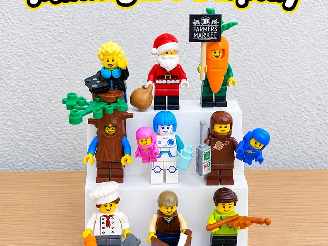 Lego Minifigure Display