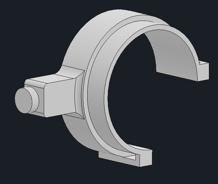 Solar-Fence-Light Mount