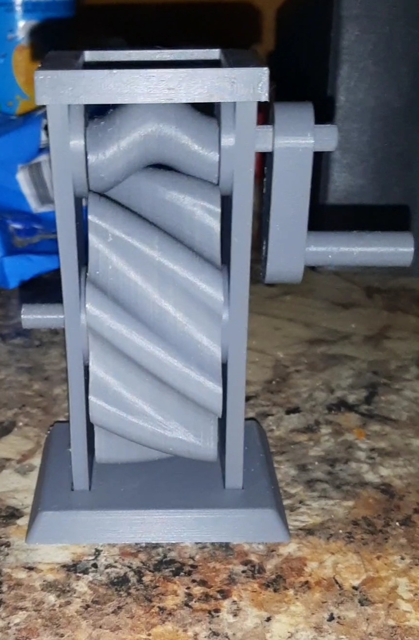 Eccentric cycloidal gearbox (fully 3D printable) based on the late Robert Murray Smith's design