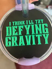 Defying Gravity 40oz Lid Cover
