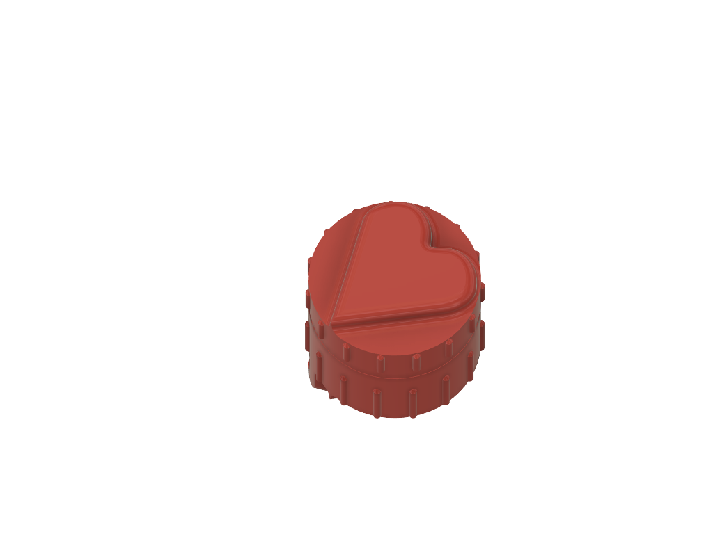 Pill box Heart