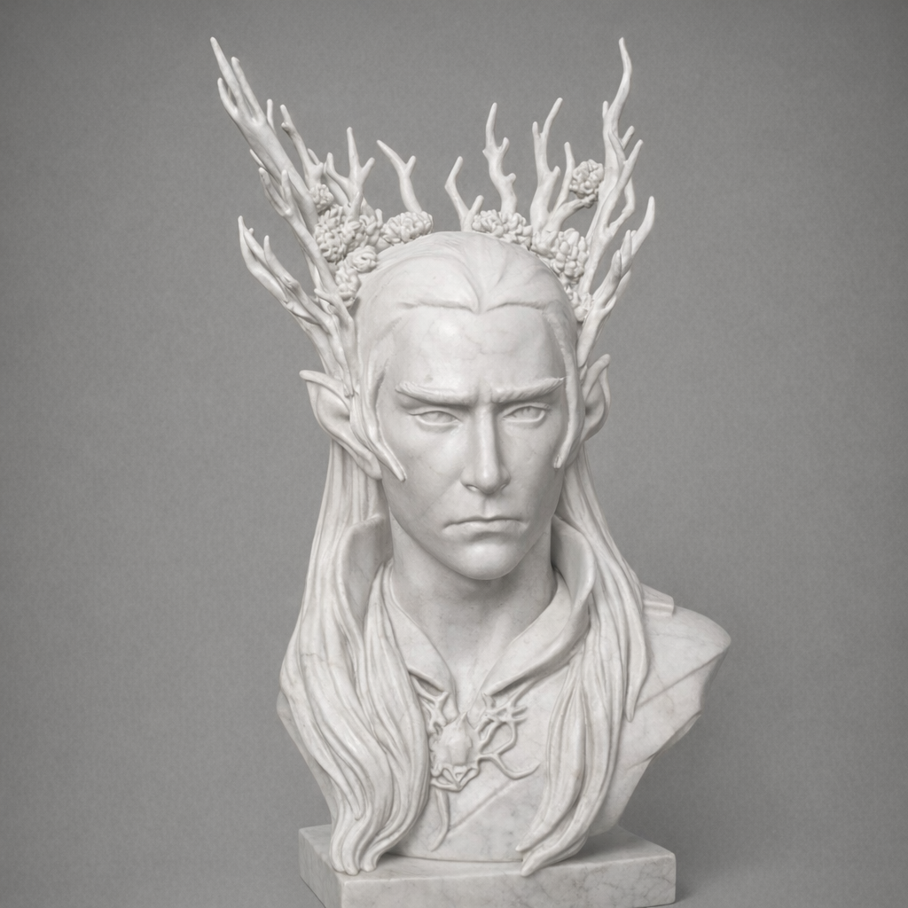 Lord of the Rings - Thranduil Statue