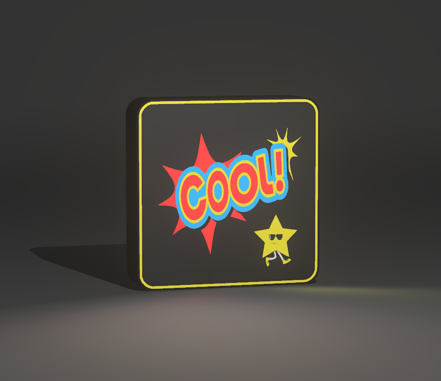 Comic 'COOL' Lightbox