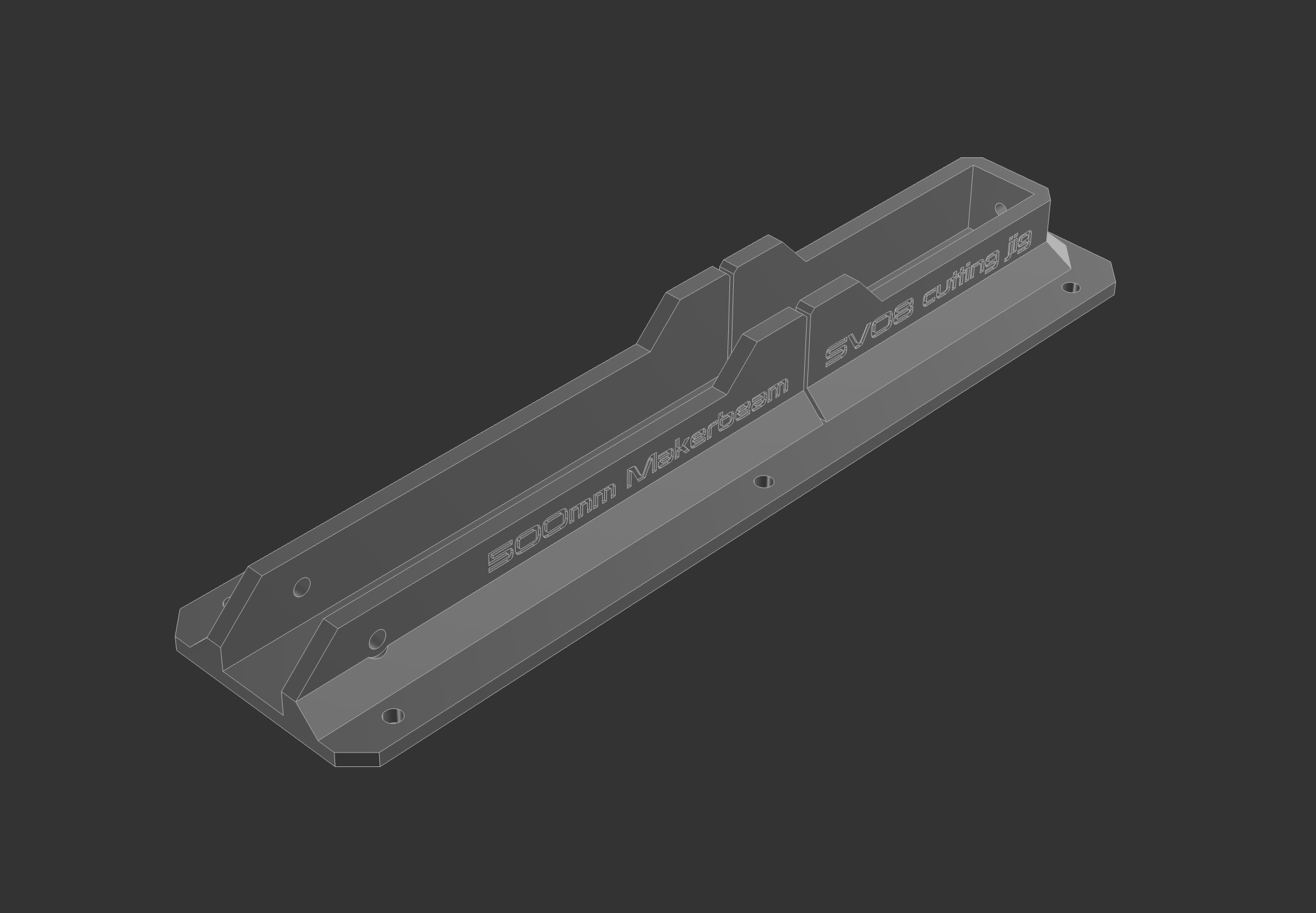 SV08 OG MAKERBEAM XL 1515 CUTTING JIG FOR INDX