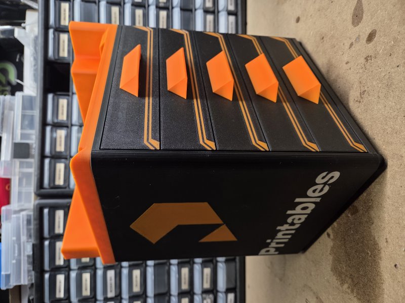 Gridfinity 5 Drawer Storage Cabinet Gen. 2 - Printables Theme