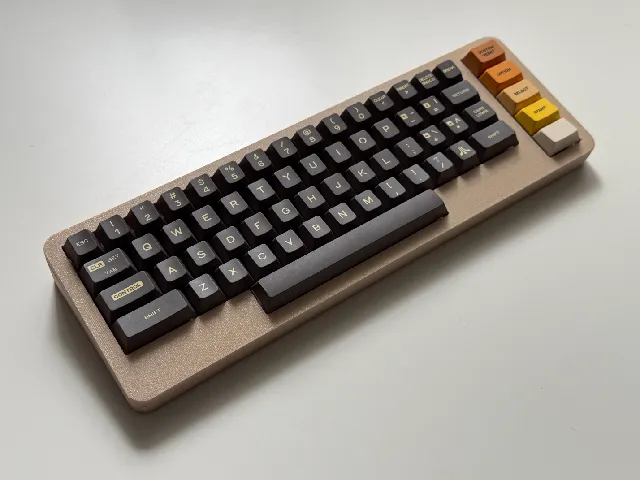 Atari Boy. Atari 800 Layout Keyboard