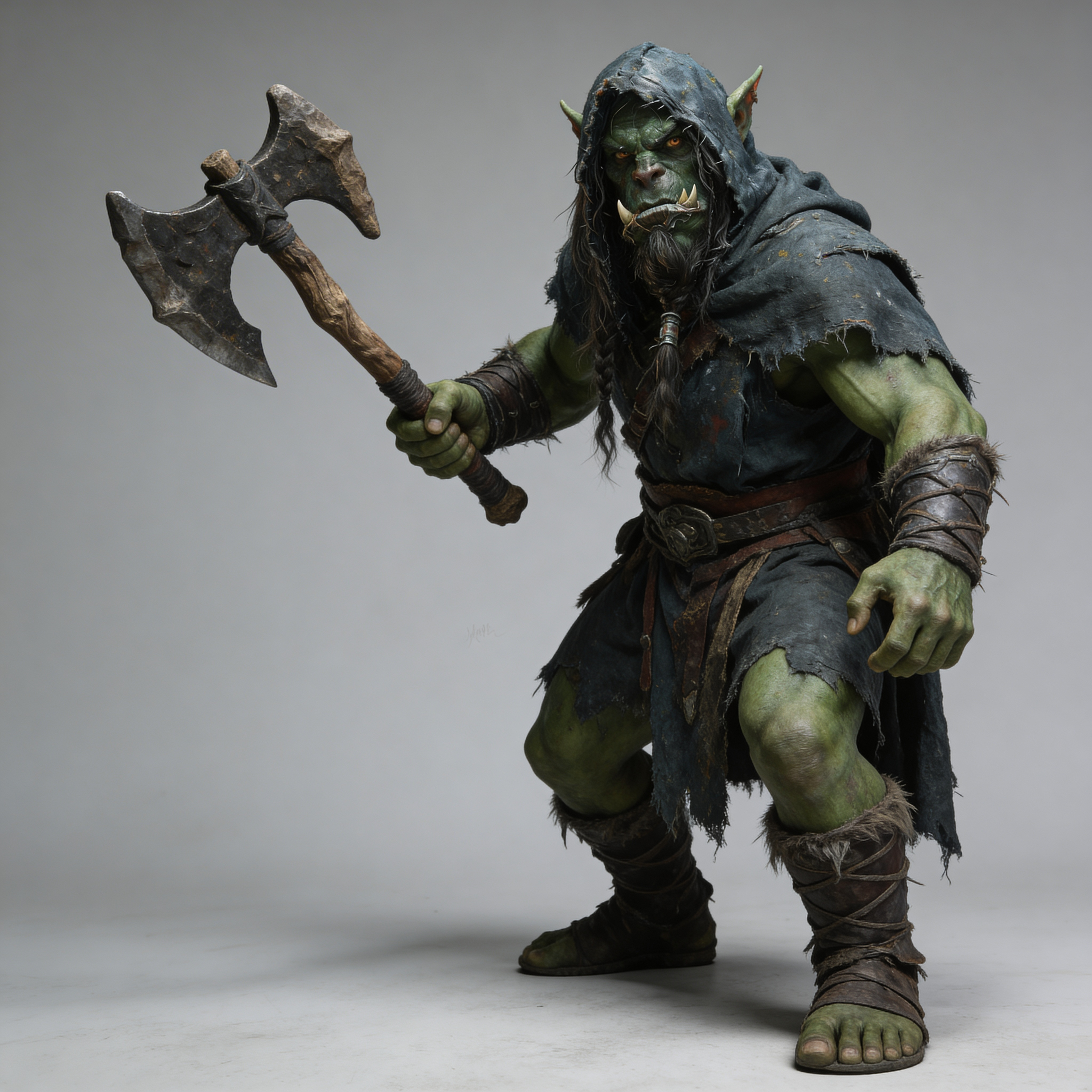 Ork Warrior with Axe 4