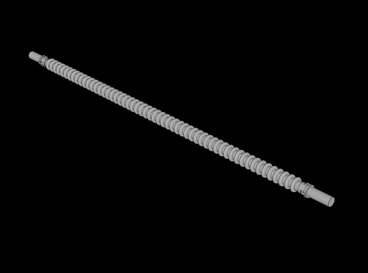 Lego Compatible (57539.dat) Hose Flexible 19L