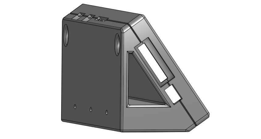 Universal Cheap Yellow Display Mount — thumbnail 3