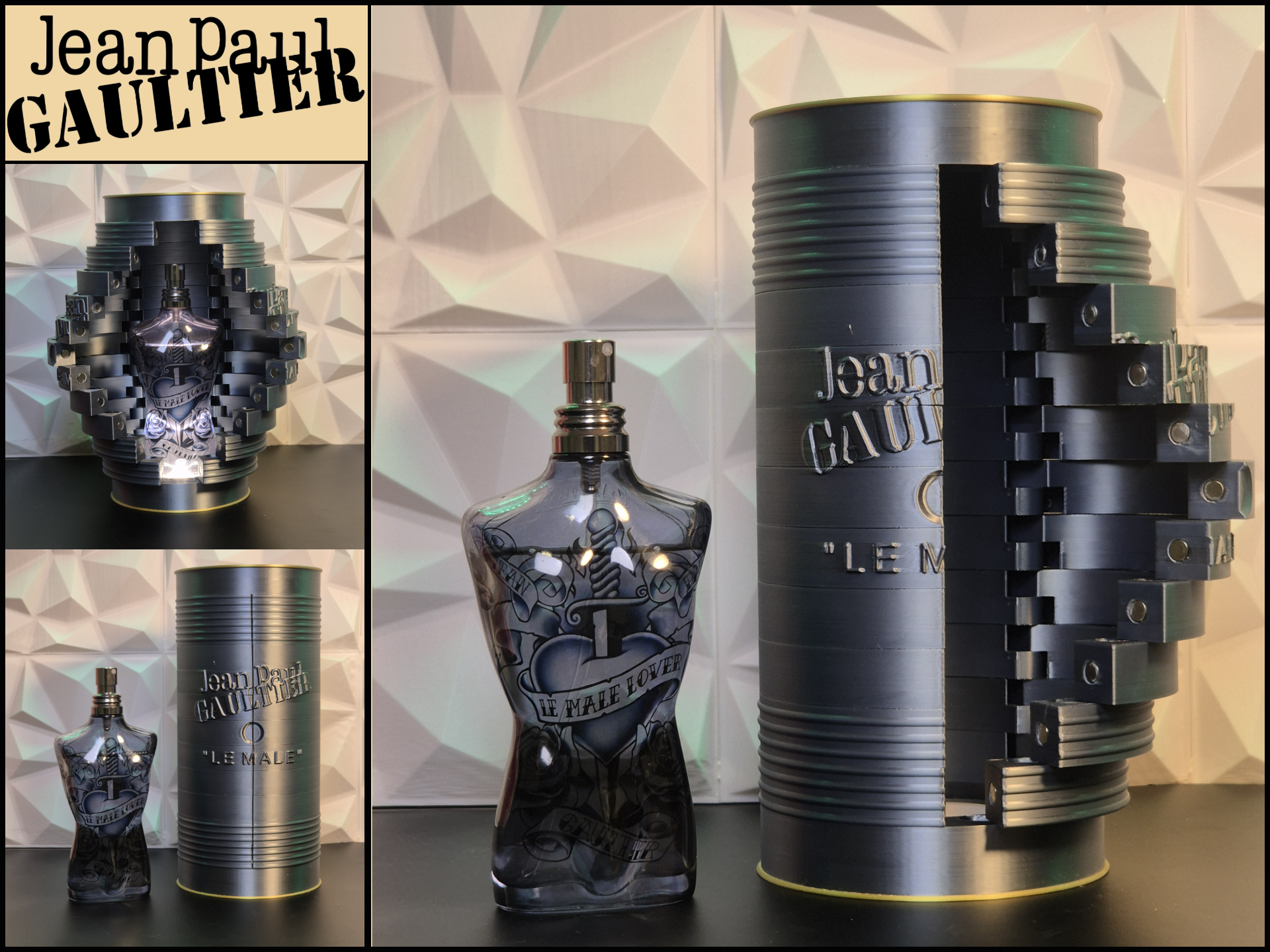 Jean Paul Gaultier "Le Male" Folding door display box